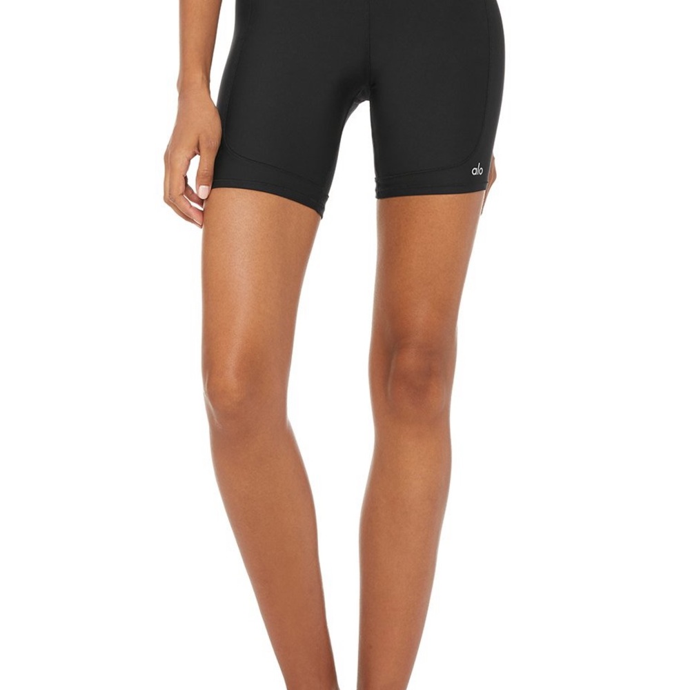 ALO Yoga Women's Classic Black Bike Shorts